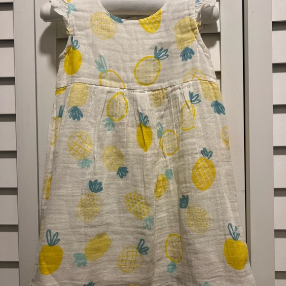 Angel Dear Other - NWT Angel Dear Pineapple Print Dress